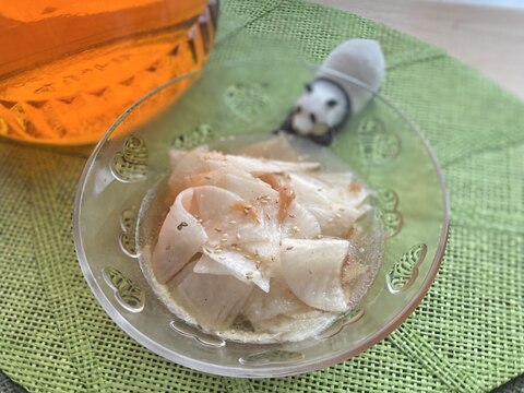 大根たっぷり♡梅ドレッシング和え